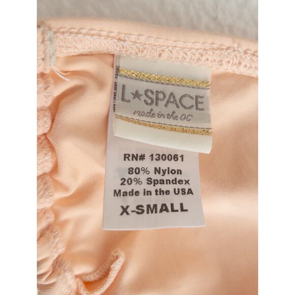 L*Space Boho Bikini Top Size X-Small - Picture 4 of 6